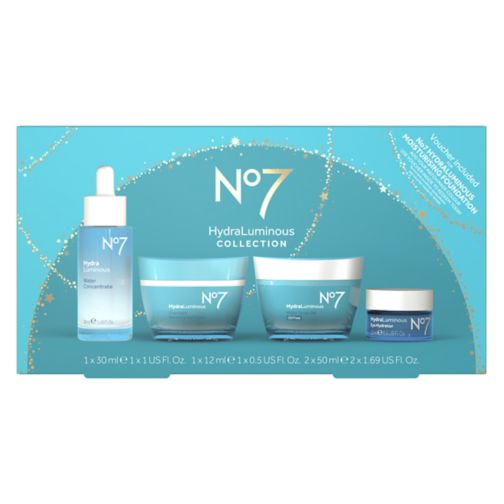 No7 HydraLuminous Skincare + Makeup Collection 5-Piece Gift Set