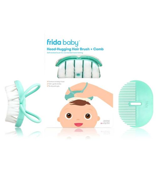 Frida Baby Head-Hugging Hair Brush & Comb