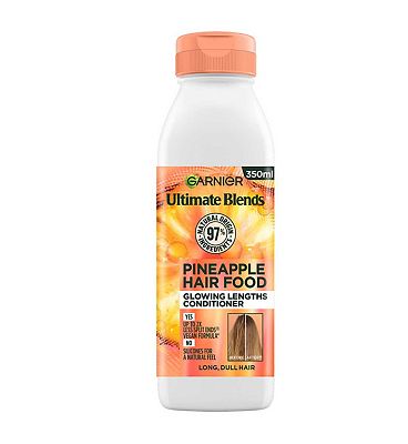 Garnier Ultimate Blends Glowing Lengths Pineapple & Amla Hair Food Conditioner for Long Dull Hair 35