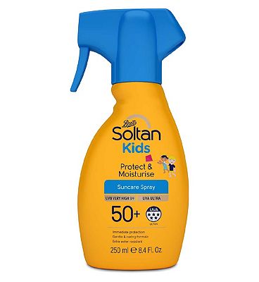 Soltan Kids Protect & Moisturise Suncare Trigger Spray SPF50+ 250ml