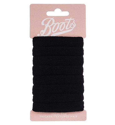 Boots textured hair pony bands 8s