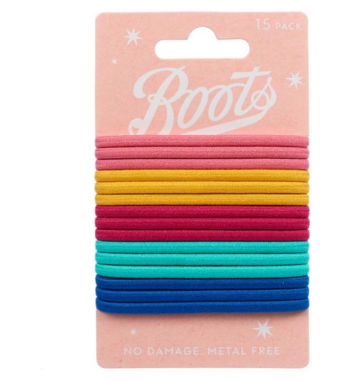 Boots kids multi bright coloured polybands 15s