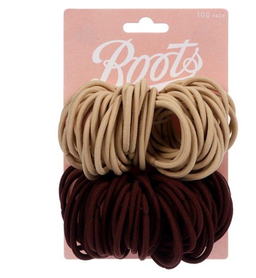 Boots thick ponybands blonde&brown 100s