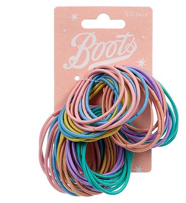 Boots kids pastel ponybands assorted 50s