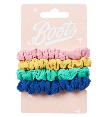 Boots kids bright scrunchies coloured 4s