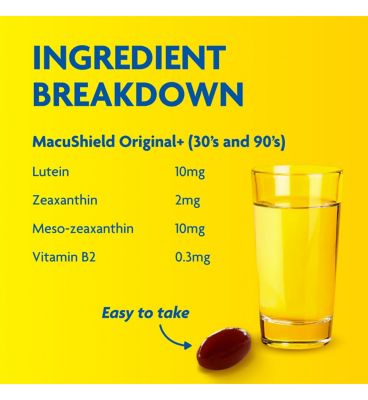 MacuShield Original+ 30 Capsules image number 5