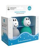 Matchstick Monkey Bathtime Wobblers - Cool Grey & Green