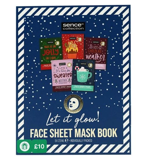 Sence Collection Facial Sheet Mask Book 5pcs Timeless Memories