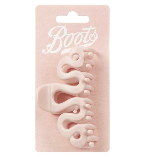 Boots wavy jaw clip pink