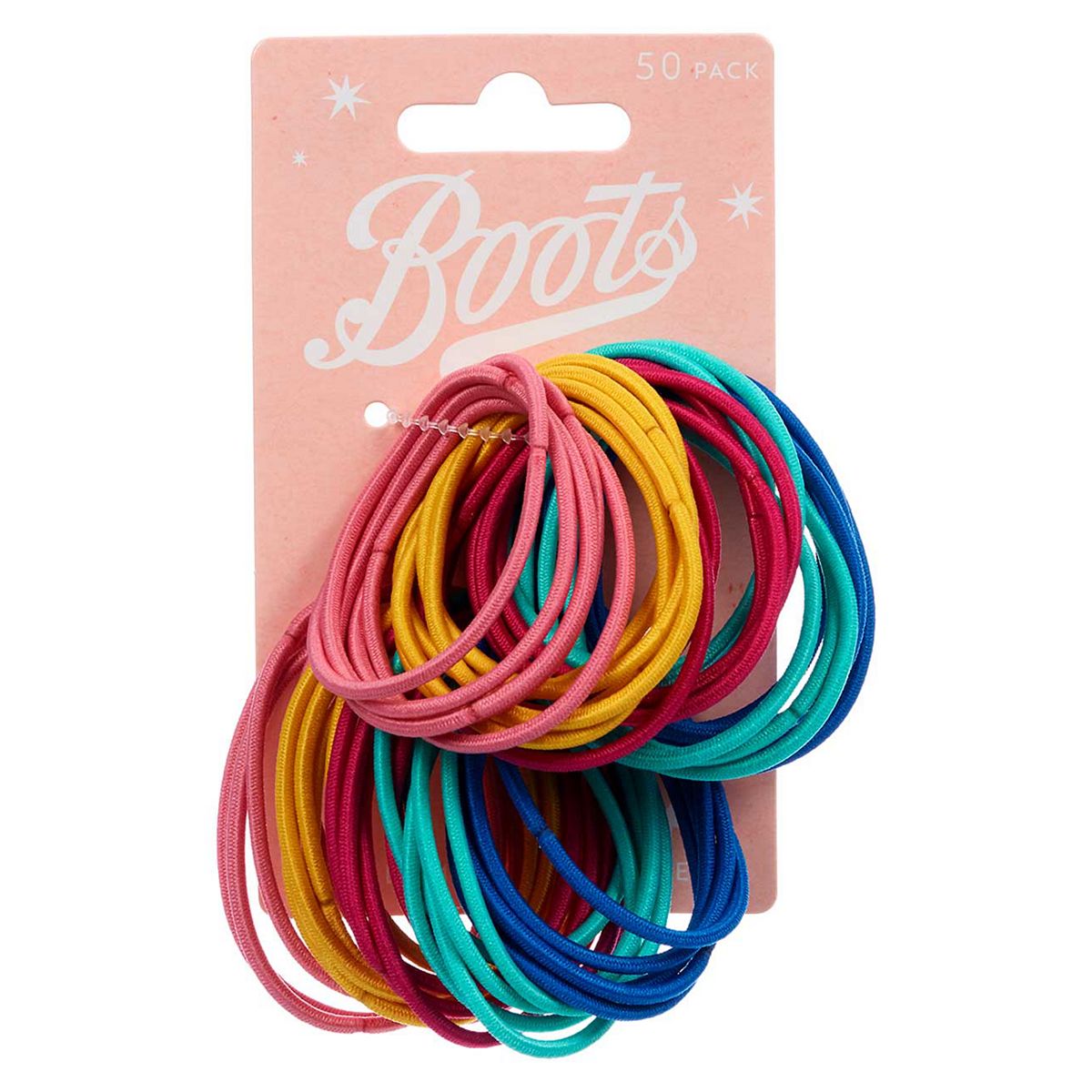 Boots Kids Bright Thin Multi Coloured Ponyband 50S