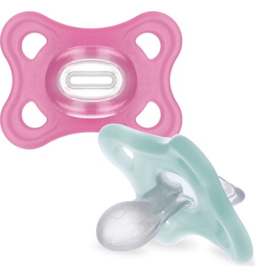MAM Comfort 2-6m Soother 2PK - Pink
