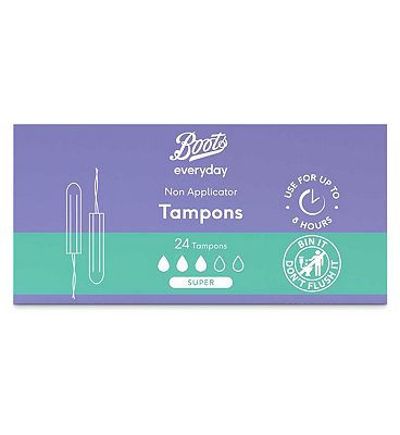 Sainsbury's Non Applicator Tampons Regular x24