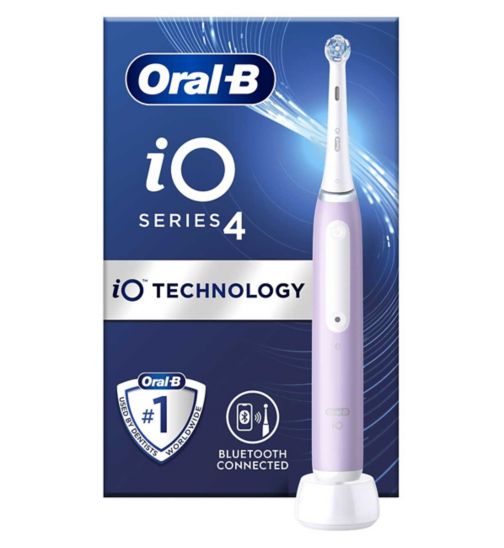 Oral-B iO4 Electric Toothbrush - Lavender