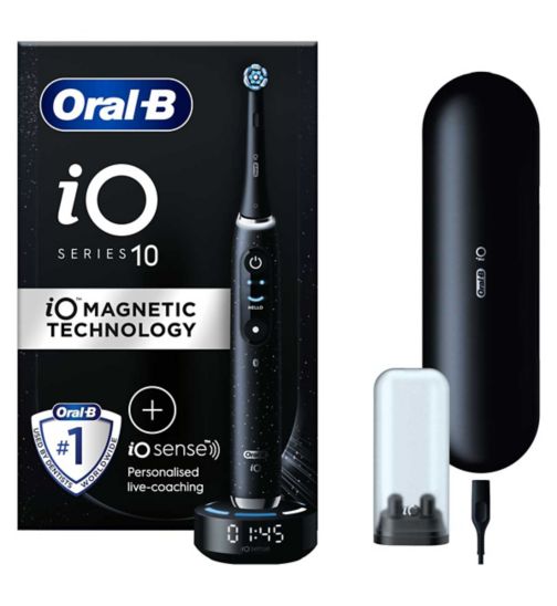 Oral-B iO10 Cosmic Black Electric Rechargeable Toothbrush