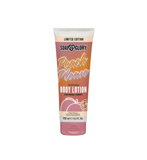 Soap & Glory Limited Edition Peach Please Hydrating Body Lotion 250ml