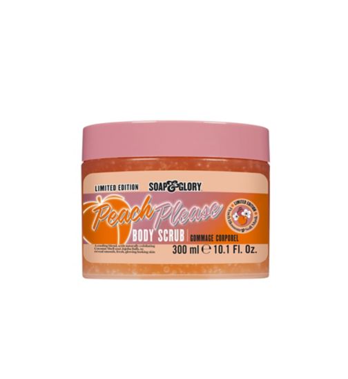 Soap & Glory Limited Edition Peach Please Body Scrub 300ml