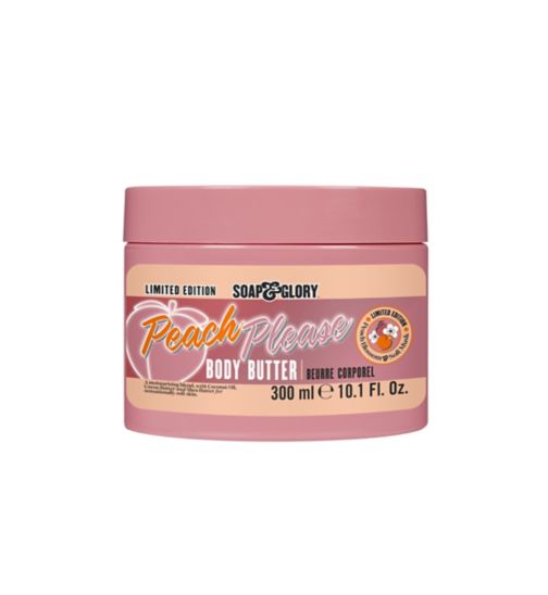 Soap & Glory Limited Edition Peach Please Body Butter 300ml