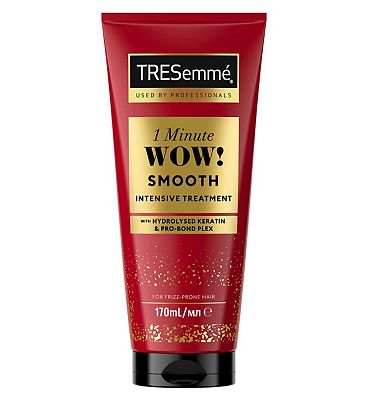 TRESemme 1 Minute WOW Smooth with hydrolysed keratin & Pro-Bond Complex Intensive Hair Treatment for