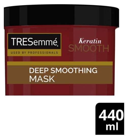 TRESemme Keratin Smooth Deep Smoothing Mask with Hydrolysed Keratin for 72Hrs Frizz Control 440 ML