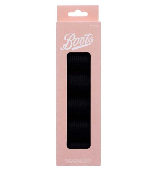 Boots self stick hair rollers medium 6s
