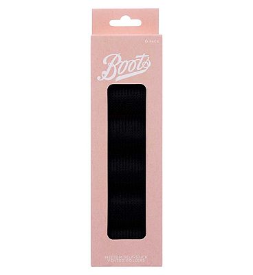 Boots self stick hair rollers medium 6s Boots