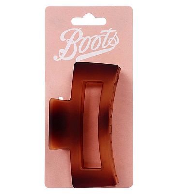 Boots matt rectangle jaw clip ombre