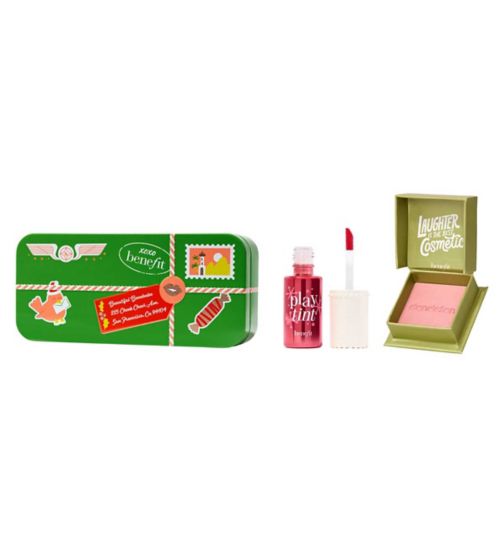 Benefit Pretty Pink Postage Lip & Cheek Tint & Blusher Gift Set