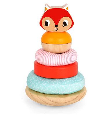 Tooky Toy Wooden Fox Tower