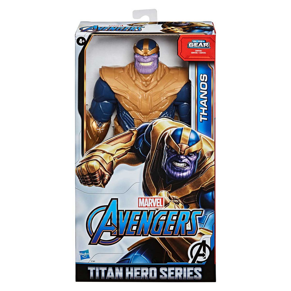 Hasbro Marvel Avengers Titan Hero Deluxe Thanos Figure