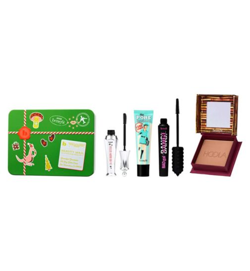 Benefit Full Glam Greetings Bronzer, Eyebrow Gel, Mascara & Primer Gift Set