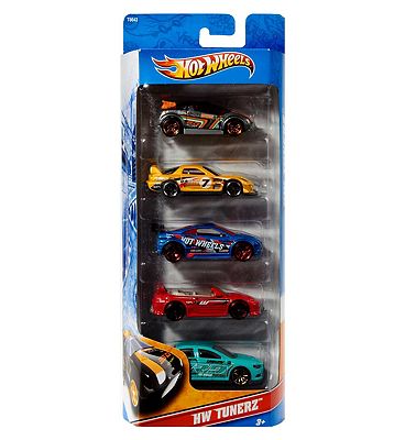 Hot Wheels 5 Car Set