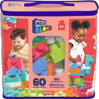 Mega Blocks Big Building Bag Pink