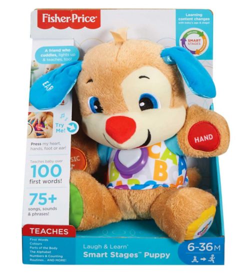 Fisher Price Laugh & Learn Smart Stages First Words Puppy