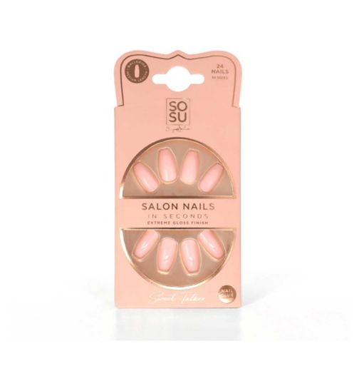 SOSU Cosmetics New Nude Nails  Sweet Talker 24 Nails