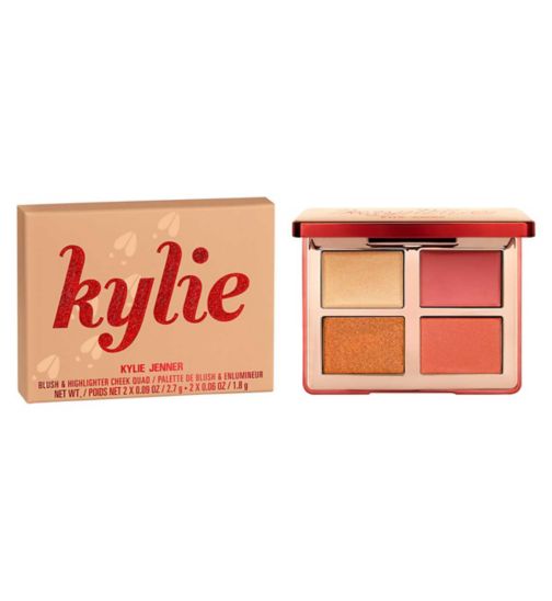 Kylie Cosmetics Holiday Collection Blush & Highlighter Cheek Quad
