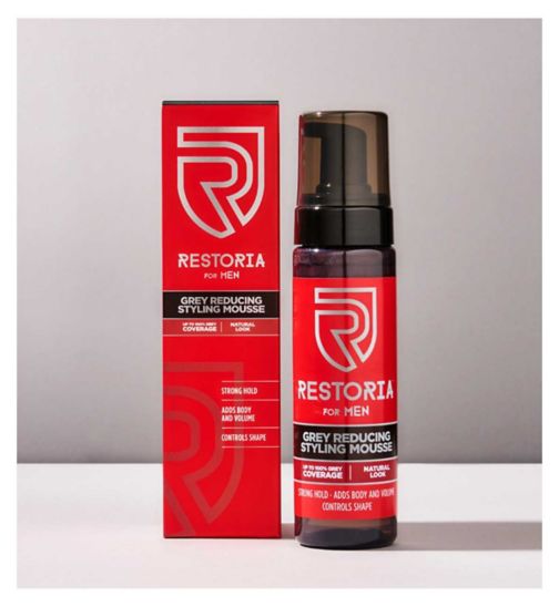 Restoria for Men Grey Reducing Styling Mousse