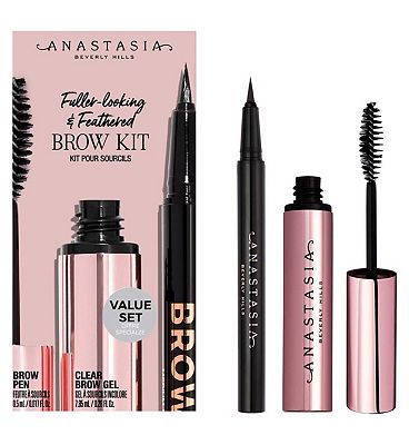 Click to view product details and reviews for Anastasia Beverly Hills Fuller Looking Feathered Brow Kit Ebony Ebony.