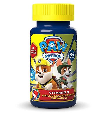 PAW Patrol Vitamin D 60 Chewables
