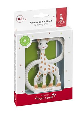 Click to view product details and reviews for Sophie La Girafe Fresh Touch Teething Ring.