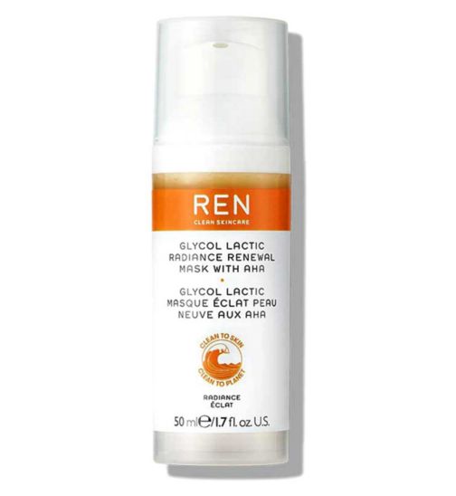 REN Clean Skincare Glycol Lactic Renewal Mask 50ml