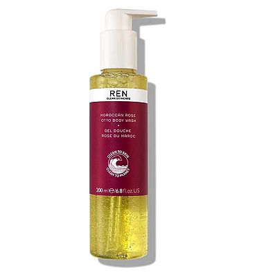 REN Clean Skincare Moroccan Rose Body Wash 200ml