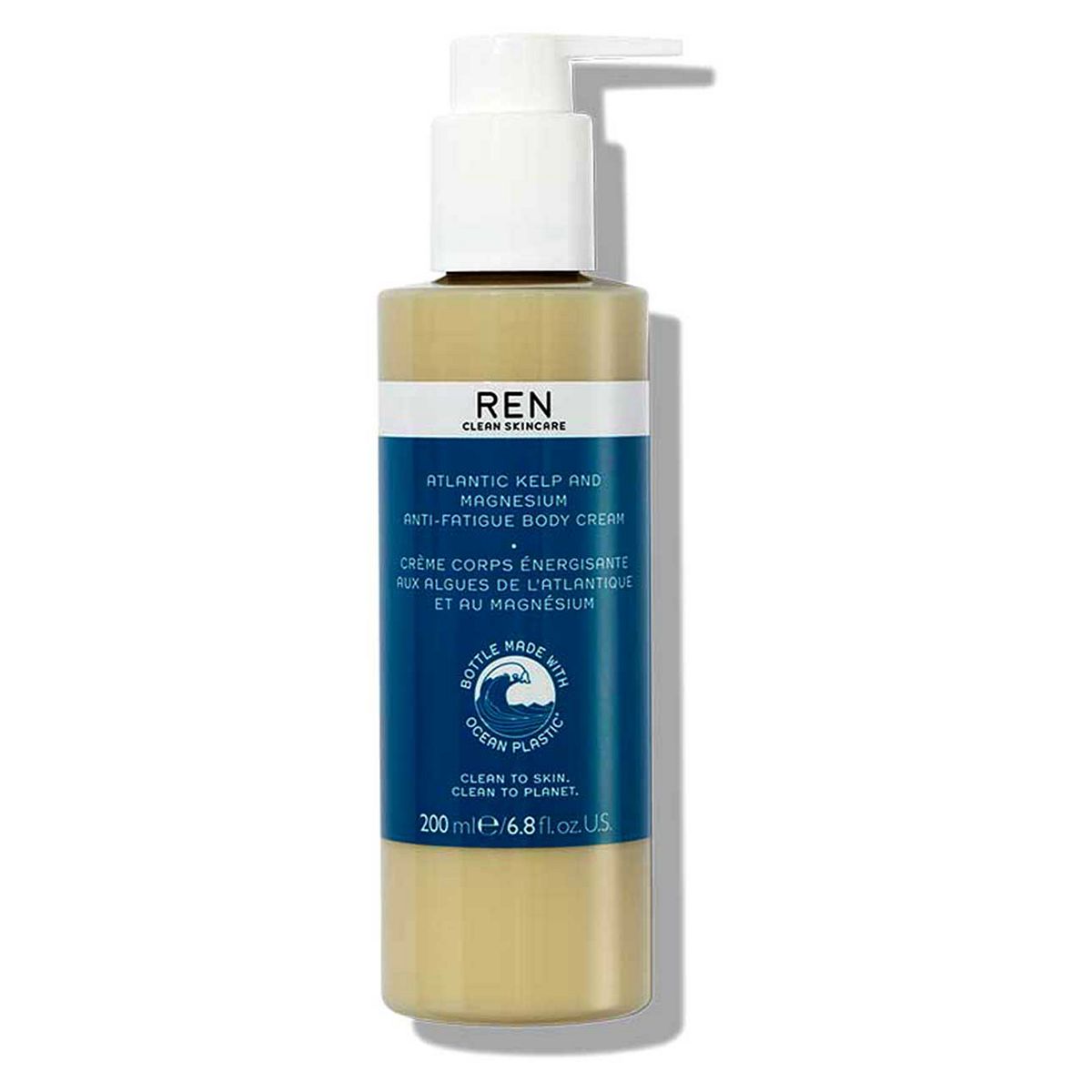 REN Clean Skincare Kelp & Magnesium Anti-Fatigue Body Cream200 ml, 200ml