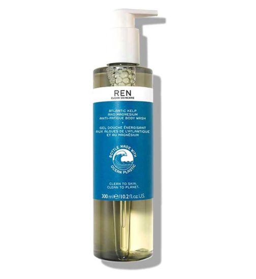 REN Clean Skincare Atlantic Kelp and Magnesium Anti-fatigue Body Wash 300ml