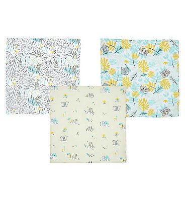 Disney Baby Muslins 3s