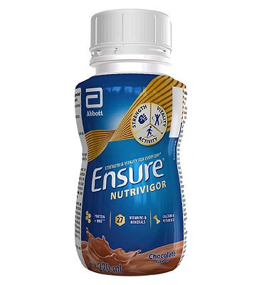 Ensure NutriVigor, 220ml, Chocolate Flavour Nutritional Ready to Drink Shake
