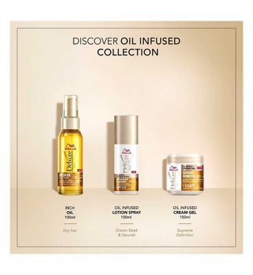 Wella deluxe Supreme Definiton Oil Infused Cream Gel 150ml (9)