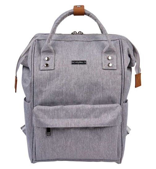 Bababing Mani Backpack Changing Bag Grey Marl