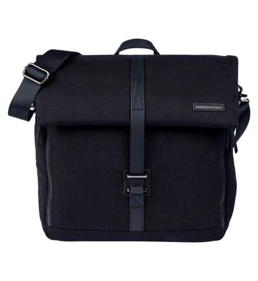 Bababing Meta Changing Backpack and Shoulder Changing Bag Black