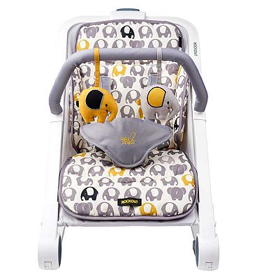 Bababing 3 Position Baby Rocker and Bouncer Nellie The Elephant