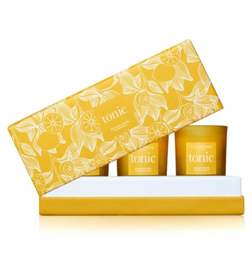 Clarins Tonic Trio Candle Collection